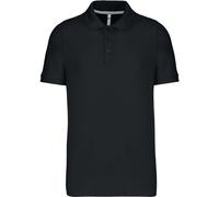 Kariban Cotton Classics-20.K241 Herren Piqué Polo Gr. L black