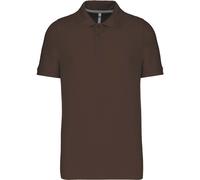 Kariban | K241 Herren Piqué Polo, Größe:L, Farbe:Chocolate