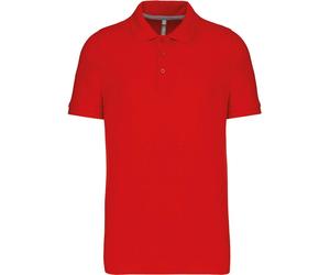 Kariban Herren Piqué Polo K241 red S