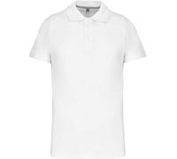 Kariban Cotton Classics-20.K241 Herren Piqué Polo Gr. S white
