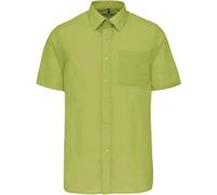 Kariban Herren Popeline Hemd 'Ace' kurzarm K551 burnt lime XXL