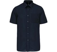 Kariban Herren Popeline Hemd 'Ace' kurzarm K551 navy M