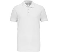 Kariban Herren Stretch Piqué Polo K239 white M