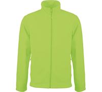Kariban Herren Sweatjacke Micro Fleece Full Zip Grün Lime M