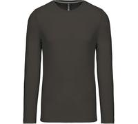 Kariban Herren T-Shirt langarm K359 dark grey XL