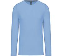 Kariban Herren T-Shirt langarm K359 sky blue 3XL
