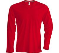 Kariban Herren T-Shirt Rot Red M