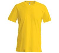 Kariban Herren T-Shirt Slim Fit (Medium) (Gelb)