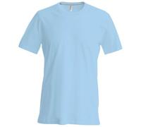 Kariban Herren T-Shirt Slim Fit (Xlarge) (Himmelblau)