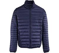 Kariban Herren Übergangsjacke Leichte Steppjacke für Herren Blau Navy S