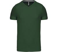 Kariban Herren V-Ausschnitt T-Shirt K357 forest green M