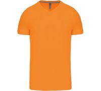 Kariban Herren V-Ausschnitt T-Shirt K357 orange S
