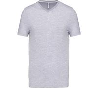 Kariban Herren V-Ausschnitt T-Shirt K357 oxford grey L