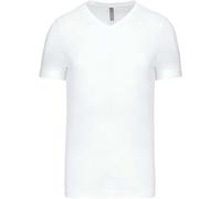 Kariban Herren V-Ausschnitt T-Shirt K357 white 4XL