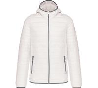 Kariban Leichte Herren Kapuzen Steppjacke Stepp-Jacke K6110 white 3XL