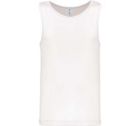 Kariban ProAct Herren Sport Shirt ärmelllos Tank Top PA441 white 3XL