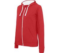 Kariban Sweathirt à Capuche Contrastée