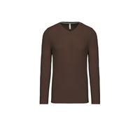 Kariban T-Shirt Col V Manches Longues