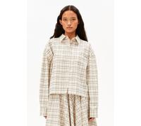 KARIERTE BOXY BLUSE |100% Bio-Baumwolle - mehrfarbig (XS)