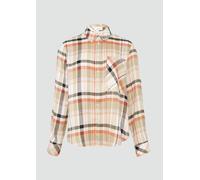 Karierte Hemdbluse aus Viskosemix 48 braun 2156324.83N2.48