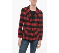 Karierter Blazer aus STRETCH-Wollmischung L