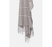 Karierter Fransen-Schal braun|mehrfarbig ONESIZE