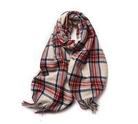 Karierter Kaschmir-Schal, klassisch weich und luxuriös, warm für den Winter, geeignet für Damen und Herren, lange Stola, Tuchschal, weiches,