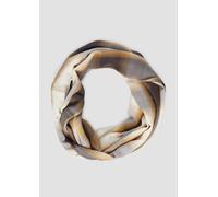 Karierter Loop-Schal aus Modalmix ONESIZE beige|mehrfarbig 2170479.89N4.ONESIZE