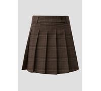 Karierter Minirock 42 braun 2173058.89N0.42