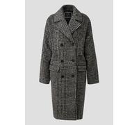 Karierter Oversize Mantel in Wolloptik S schwarz 2148200.99N1.S