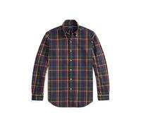 Kariertes Custom-Fit Flanellhemd L Green