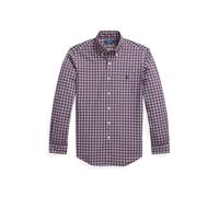 Kariertes Custom-Fit Popelinehemd M Red