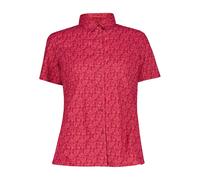 CMP - Women's Shortsleeve Shirt with Pattern - Bluse, Gr. XL 44, rosa (Magenta)