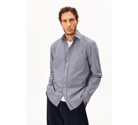 KARIERTES LANGARMHEMD | 100% Bio-Baumwolle - blau (L)