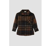 Kariertes Overshirt in Woll-Optik 92/98 braun 2177500.88N1.92_98