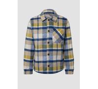 Kariertes Overshirt mit seitlichen Eingrifftaschen M braun 2167364.84N1.M