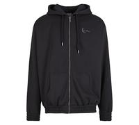 Troyer KARL KANI "Karl Kani Karl Kani Authentic Star Logo OS Full Zip Hoodie", Herren, Gr. L, schwarz, 80% Baumwolle, 20% Polyester, mehrfarbig, loose fit, ohne Ausschnitt, Pullover Troyer (98688933-L