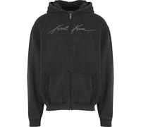 Black S Karl Kani Autograph Heavy OS Zip Hoodie