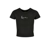 Karl Kani Frauen T-Shirt Kk Small Signature Short in schwarz XS schwarz