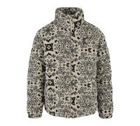 Karl Kani KK Og Paisley Teddy Puffer Jacket in Gr. S in Weiß