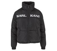 Trainingsjacke KARL KANI "Karl Kani Damen KW-JK012-001-01 KK Retro Essential Puffer Jacket" Gr. L, schwarz (black) Damen Jacken (79556707-L) black