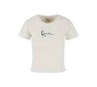 Karl Kani Damen KW-TE011-003-06 Small Signature Essential Short Tee M Off White