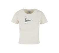 Karl Kani Damen KW-TE011-003-06 Small Signature Essential Short Tee Off White, S