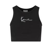 Karl Kani Damen KW-TP011-001-01 Small Signature Essential Racer Rib Top