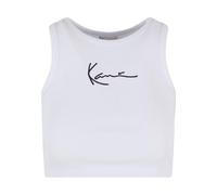 Karl Kani Damen KW-TP011-002-01 Small Signature Essential Racer Rib Top