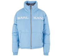 Karl Kani Damen KW213-024-1 KK Retro Reversible Puffer Winterjacke lightblue/Brown, XS
