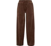 Karl Kani Damen KW214-046-1 Small Signature Straight Leg Velvet Pants Brown Brown, M