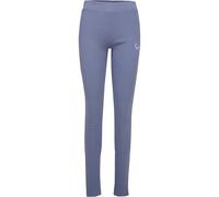 Karl Kani Damen KW221-023-1 Small Signature Slit Rib Leggings Blue, L