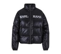 Karl Kani Damen KW233-008-2 KK Retro Pu Puffer Jacket Black, XS