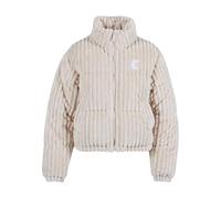 Karl Kani Og Fuzzy Corduroy Short Puffer Jacket in Gr. L in Beige